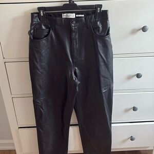 Abercrombie leather pants